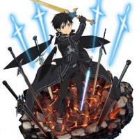 ピックアップ中じゃないのに低確率の☆7戦神キリト出ちゃって震えている…！